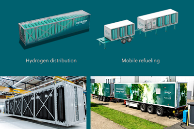Hexagon Purus receives orders for H2 refueling station, H2 distribution systems