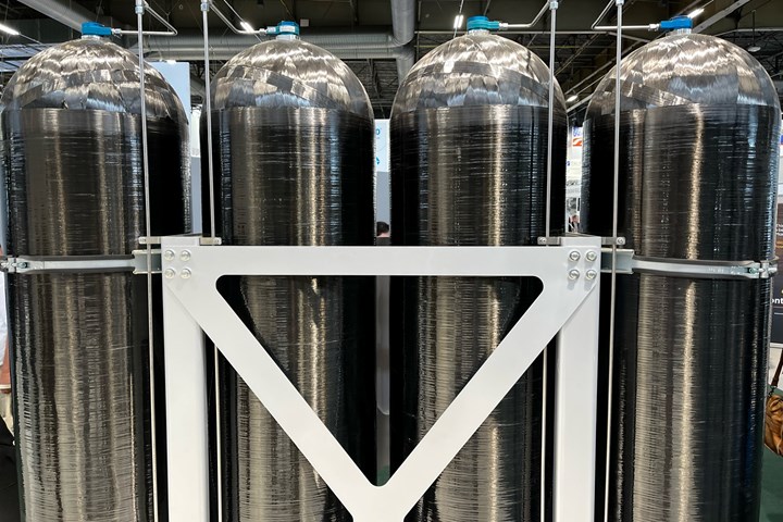 carbon fiber composite hydrogen tanks