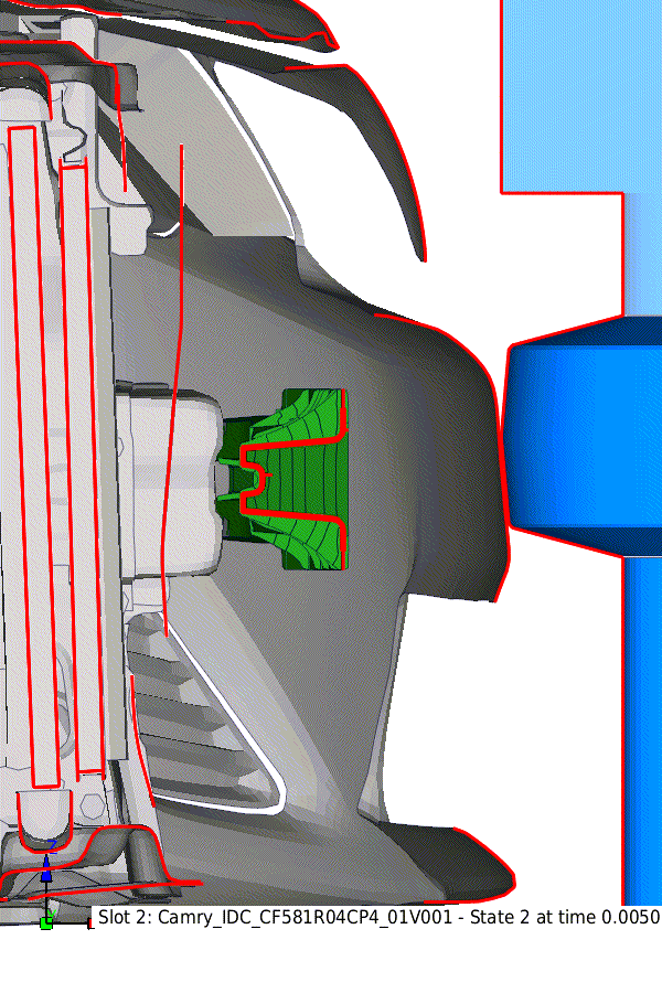 ARRK Engineering full vehicle simulation of CFRTP bumper beam