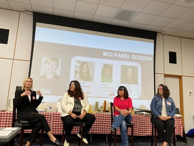 panel discussion during Women in the Composites Industry training event at Owens Corning