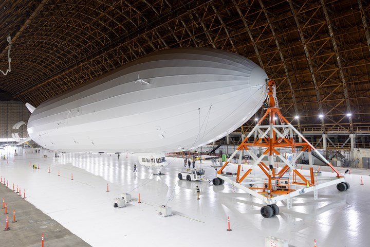 composites intensive Pathfinder 1 airship