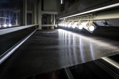 Recycled carbon veil designed to close carbon fiber lifecycle loop