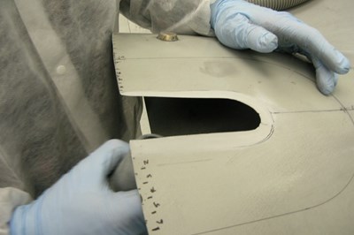 Aerodynamic considerations when repairing complex composite structures