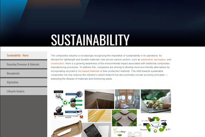 New CW microsite recognizes the importance of sustainability in composites manufacturing