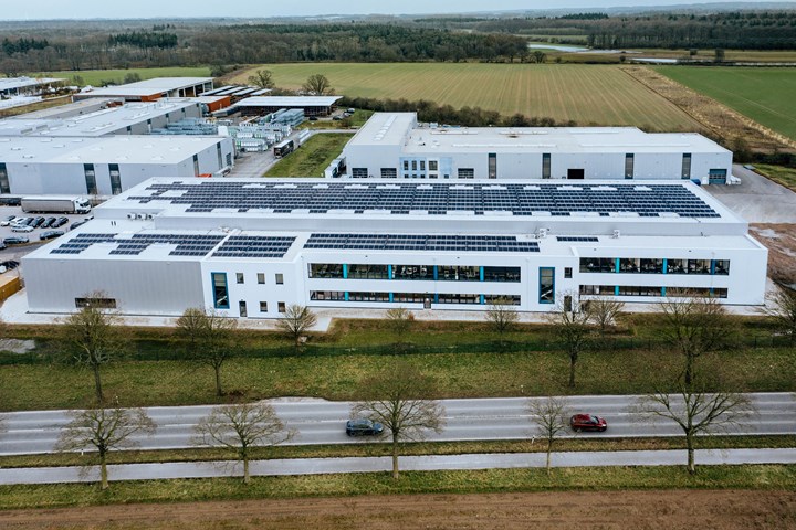 Aerial view of Weeze, Germany facility. 