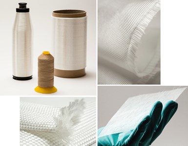 Quartzel fiber woven and braided textiles and nonwoven veil