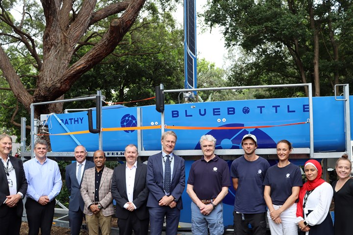 Bluebottle uncrewed surface vessel backed by partners.