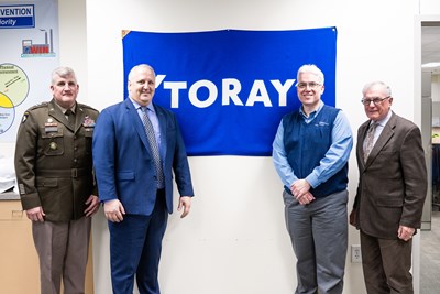 Toray celebrates commissioning of expanded Torayca T1100 production line