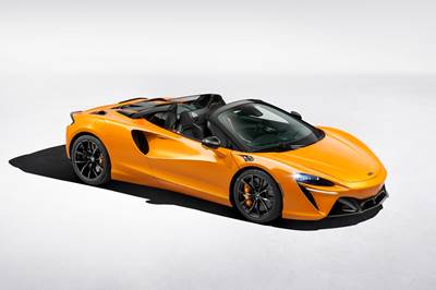 McLaren maximizes composites use with release of Artura Spider
