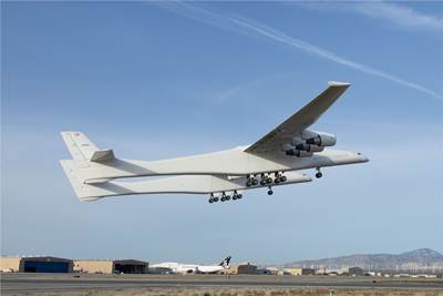 Stratolaunch celebrates first powered flight of TA-1 test vehicle