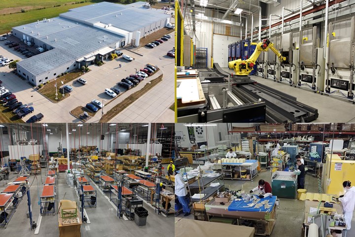 SEKISUI Aerospace facilities in Iowa and Washington state