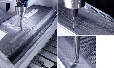 Hufschmied machining tool designed for CFRP laminate