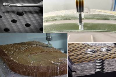 Optimizing machining for composites: Tool designs, processes and Industry 4.0 systems