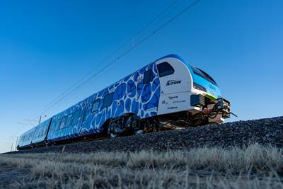 Stadler H2 train achieves Guinness World Record title