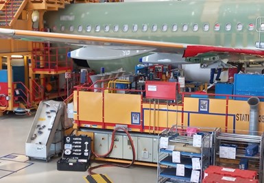PERU energy measurement of equipment in aircraft maintenance