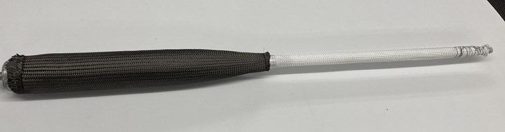 braided preform for two-piece Rawlings ICON BBCOR baseball bat