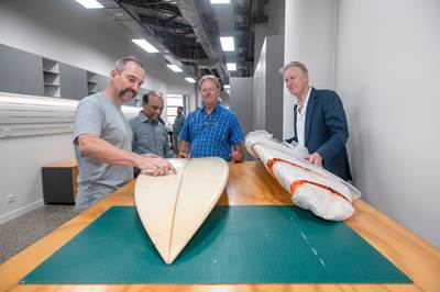 ACM CRC project to develop composite travel surfboard