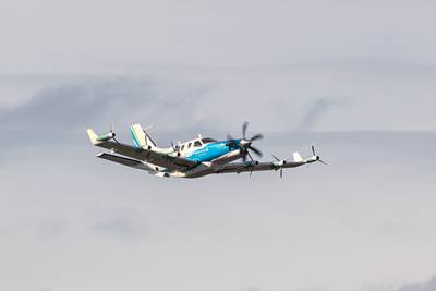 EcoPulse aircraft demonstrator makes first hybrid-electric flight
