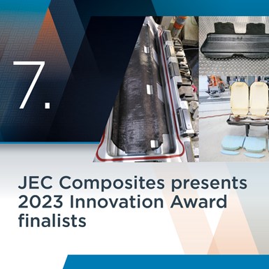 JEC Composites Innovation award finalists