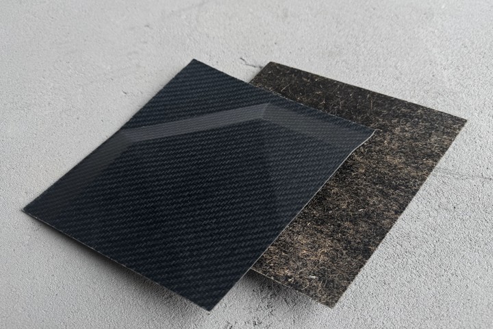 Compression Fiber Bcomp, SFG Composites to scale up automotive flax fiber | CompositesWorld