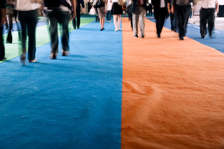 Tradeshow carpet.