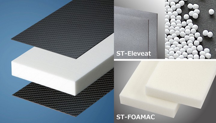Foamed Ruton Foamed plastics are well suited for CFRP core applications ...