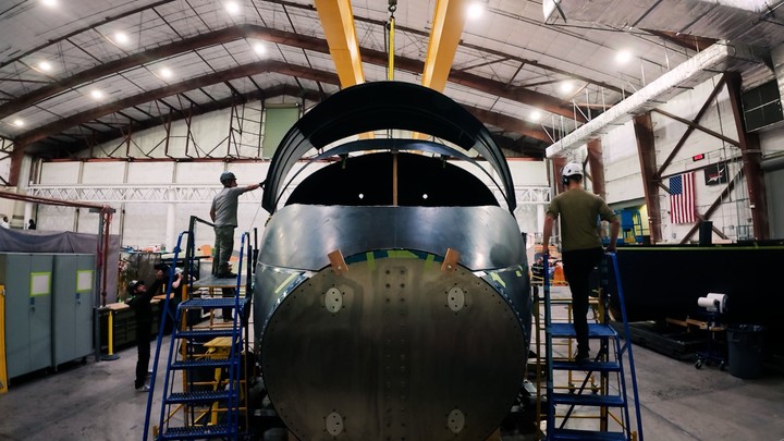 Jetzero Scaled Model JetZero Advances Composite BWB Demonstrator Build, Reaches FAA ...