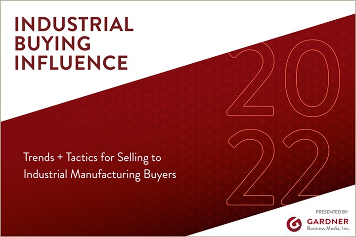Gardner Business Media Industrial Buying Influence 2022