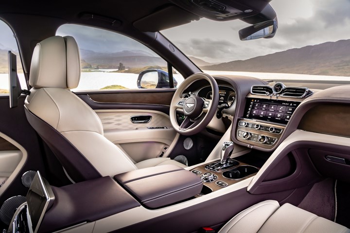 Bentley interior