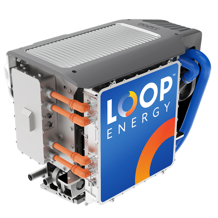 Loop fuel cell