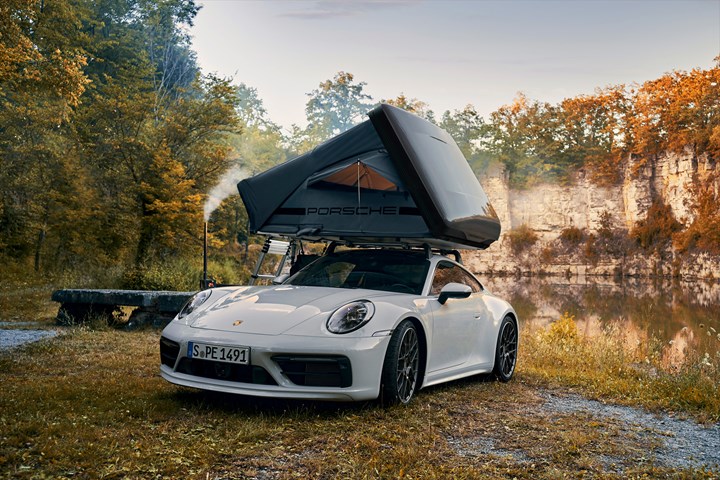 Porsche tent