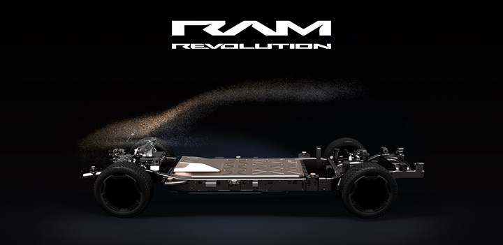 Ram EV chassis