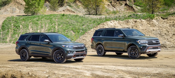 22 Ford Explorer and Expedition