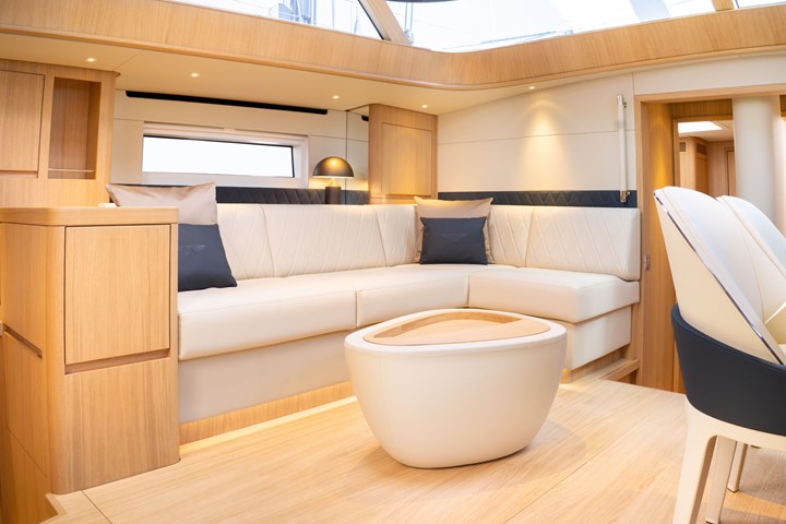 Bentley yacht interior