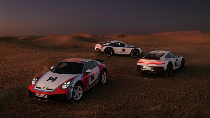 Porsche decals