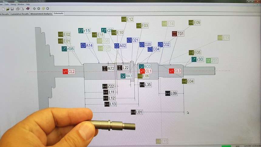 Los equipos de medición de Precisión Moderna cuentan con dispositivos de Bluetooth que arrojan de manera instantánea los resultados de las mediciones a los programas de las computadoras y las máquinas en el piso del taller.