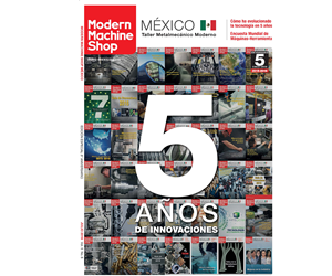 Portada Modern Machine Shop México - 5 años.