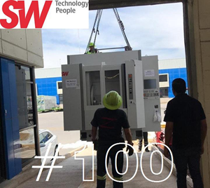 SW-Machines está llegando en México a la instalación de su máquina número cien.