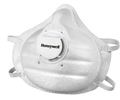 Máscaras N95, fabricadas por Honeywell, para atender la pandemia por coronavirus.