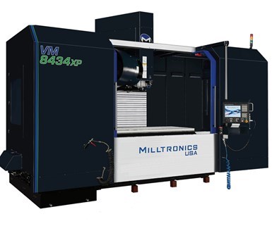 Centro de mecanizado vertical VM8434XP, de Milltronics.