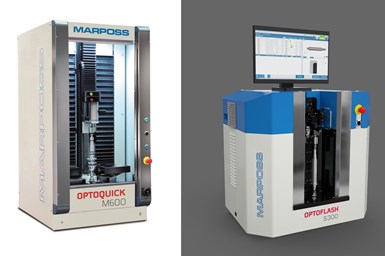 Marposs actualizó el software de sus sistemas de pruebas de tecnología óptica Optoquick y Optoflash.