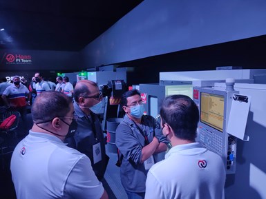 Un total de 9 máquinas se presentaron en el Open House México 2021 de Haas Automation.