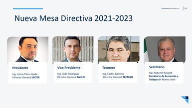 Nuevo consejo directivo para el periodo 2021-2023.