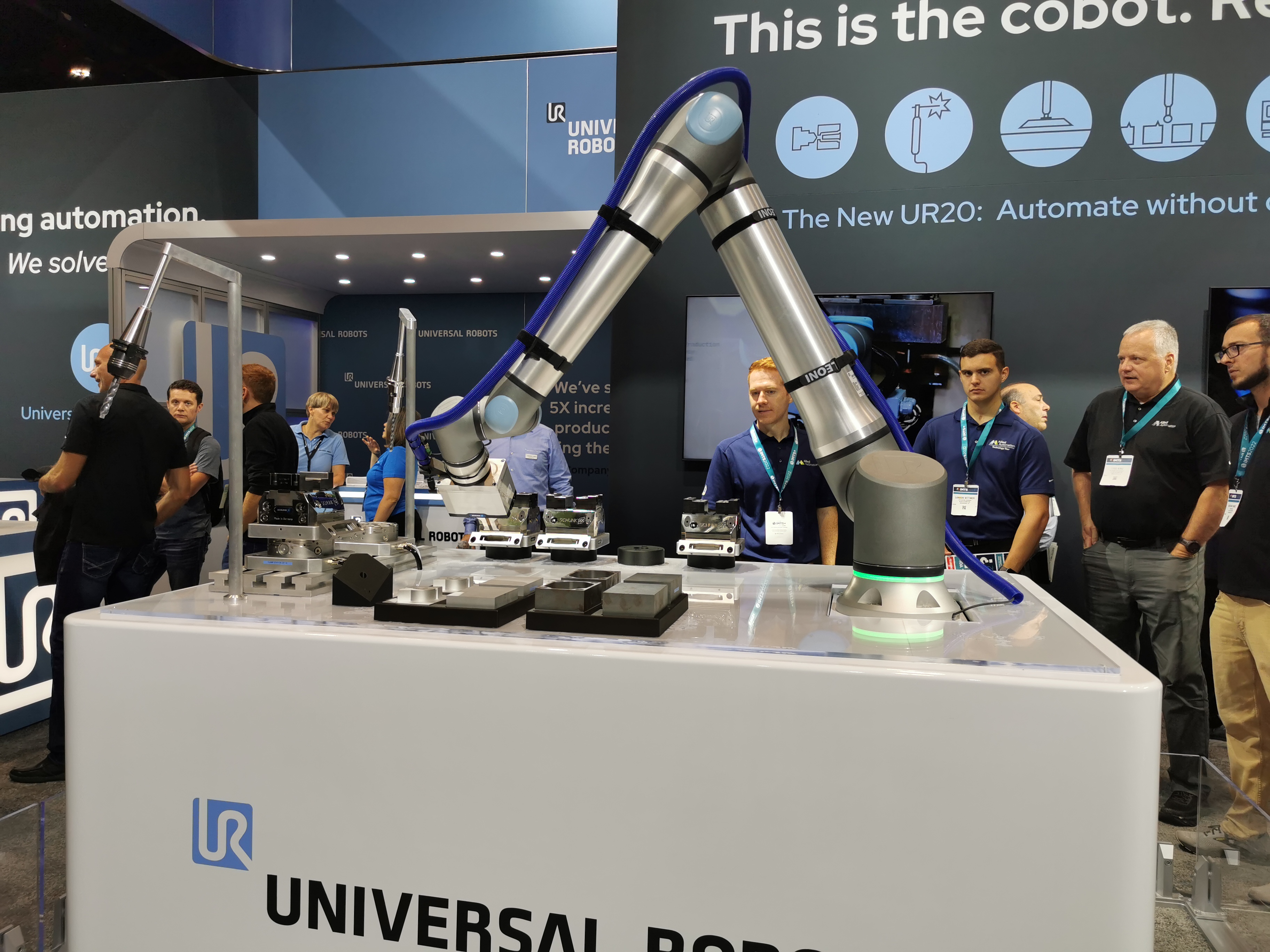  Universal  Robots  espera que el UR20 se utilice para soldadura, manipulación de materiales, carga y atención de máquinas