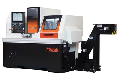 Las máquinas Mazak Syncrex incluyen el nuevo CNC Mazatrol SmoothSt, que cuenta con el sistema Swiss Setup Assist (MSSA).