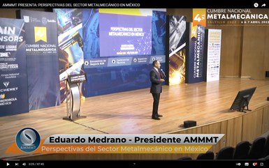 Eduardo Medrano, presidente de la AMMMT y de ISTMA Américas.