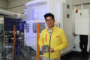 Johonathan Vaca, machining application engineer de Sandvik Coromant México