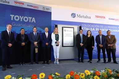 Metalsa invertirá 170 millones de dólares para la construcción de una planta en Guanajuato.