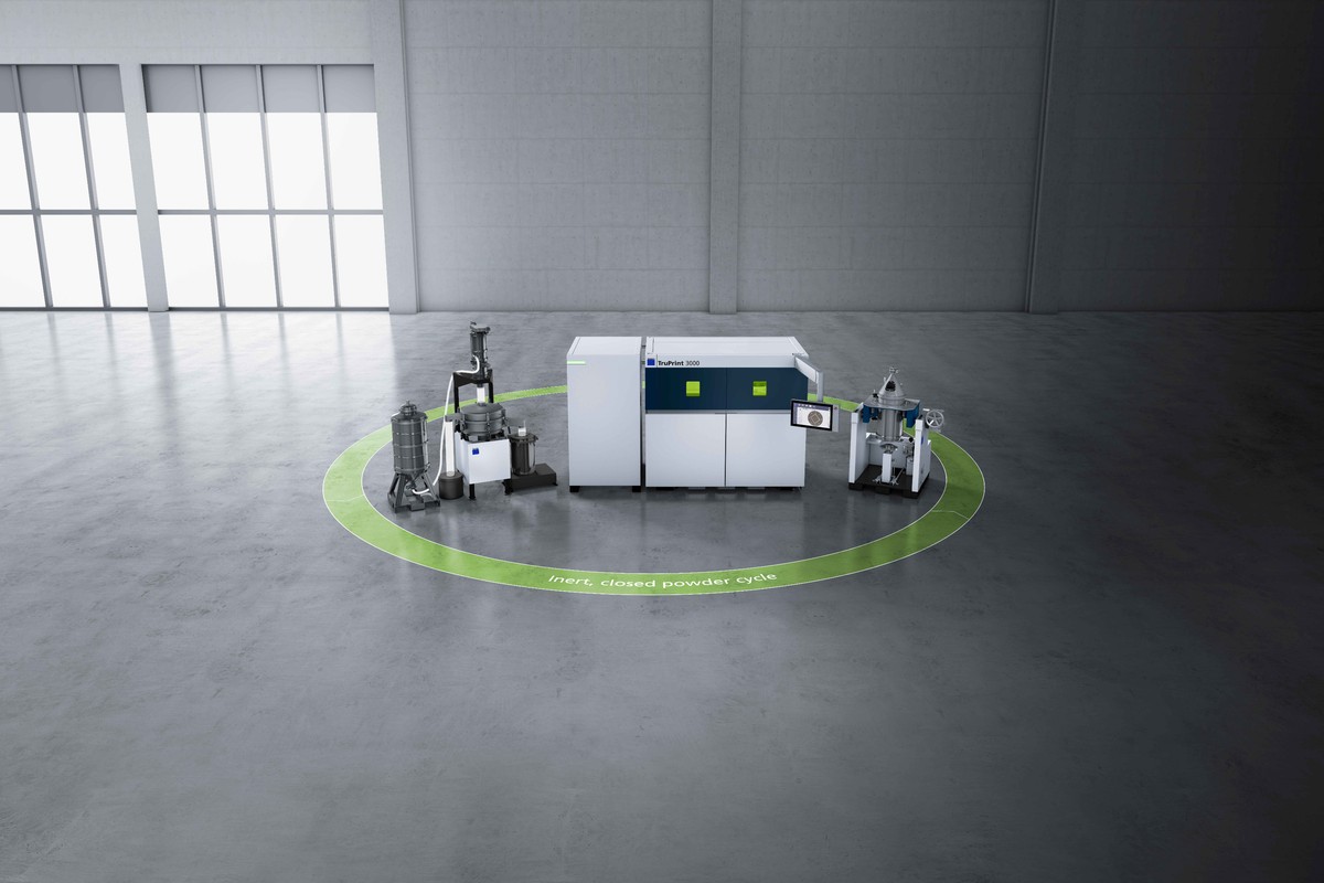 Mex 3000 Machine TruPrint 3000 para manufactura aditiva flexible | Modern Machine Shop ...