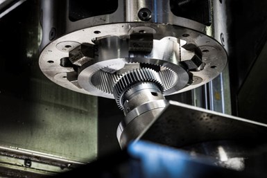 El proceso de tallado de engranajes desarrollado por el Instituto de Ciencias de la Producción wbk permite fabricar engranajes de forma productiva y flexible.